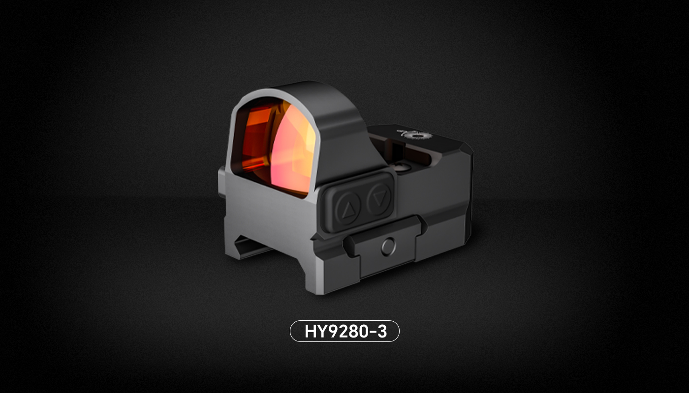 GUARDIAN 1X17X24 Light Adaptive Solar Red Dot Sight With Motion Activation