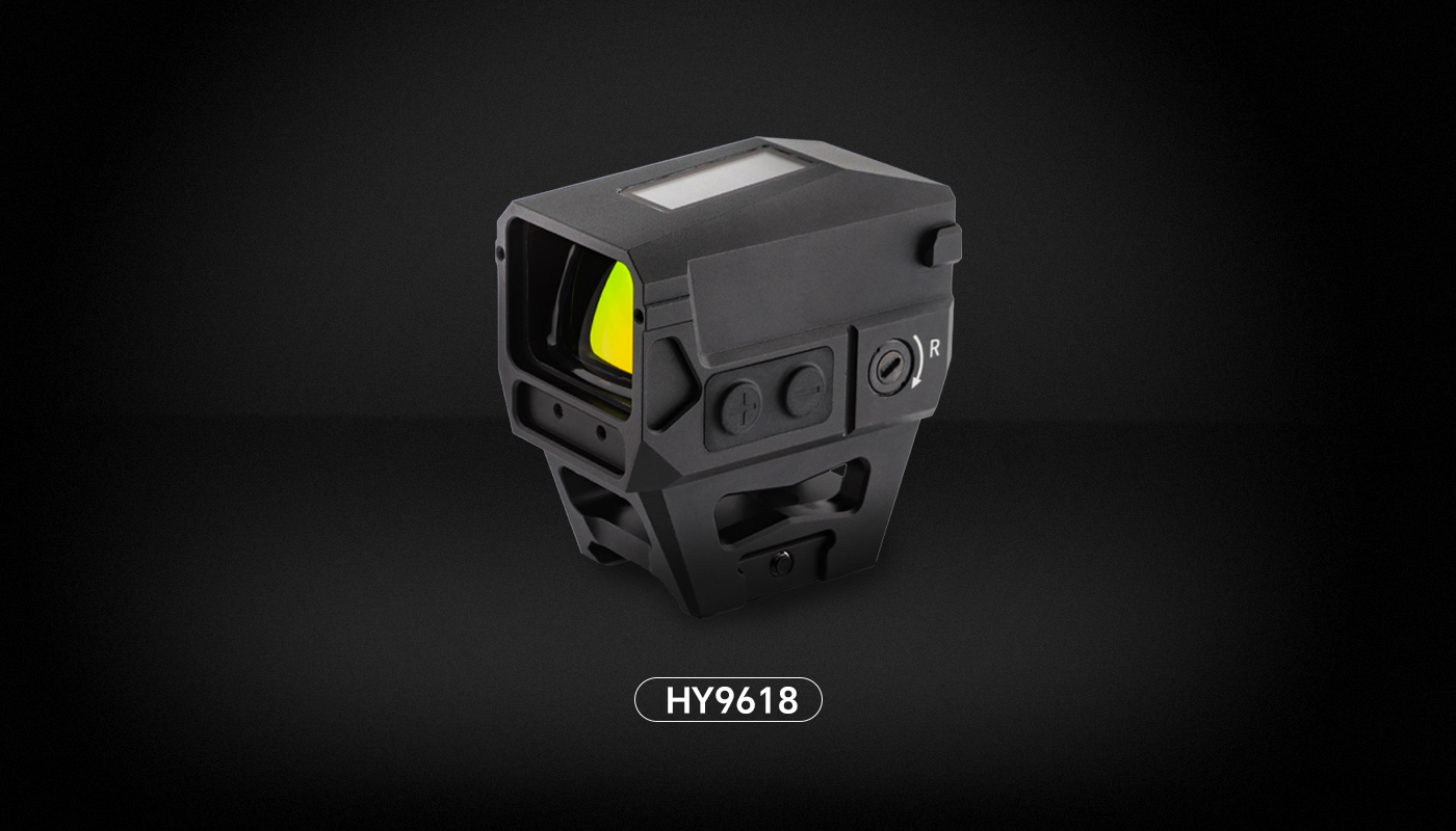 Solar-Powered Red Dot Sight 1x